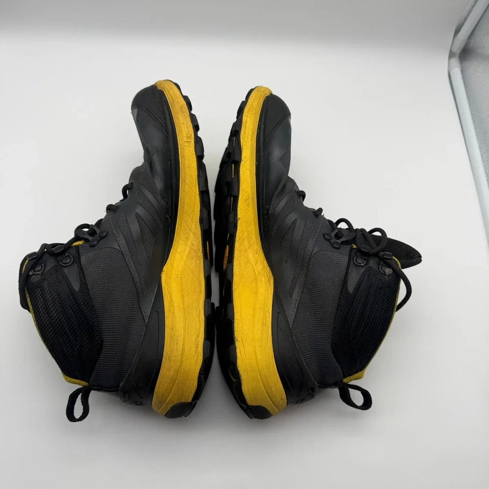 Topo Athletics Trailventure 2 Mens 10.5 Hiking Boot Charcoal/Mustard VIBRAM